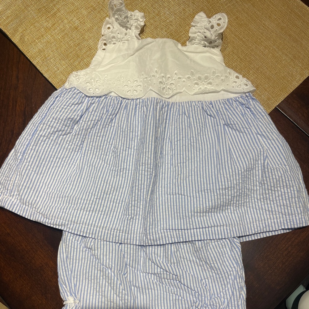 Janie and Jack two piece set girls 12-18 months